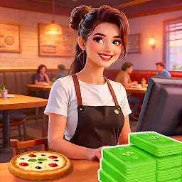 My Pizza Cafe Simulation Game — Android game icon