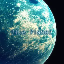 Blue Planet Theme +HOME — Android app icon