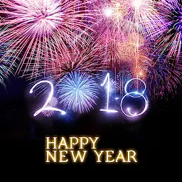 Happy NewYear 2018 Theme — Android app icon