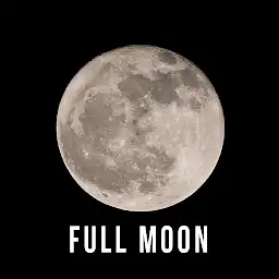 Full Moon Theme — Android app icon