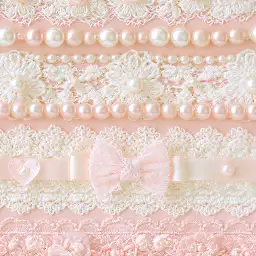 Coquette Pink and Lace Theme — Android app icon