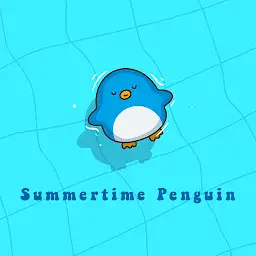Summertime Penguin — Android app icon
