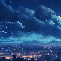 Fantasy Night Sky Theme +HOME — Android app icon