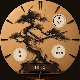 Kuromatsu Japanese Watch Face — Android app icon