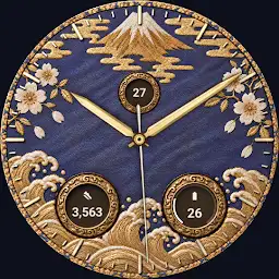 Nishiki Japanese Watch Face — Android app icon