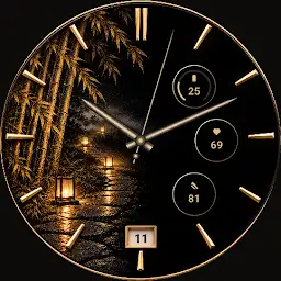 Tomoshibi Japanese Watch Face — Android app icon