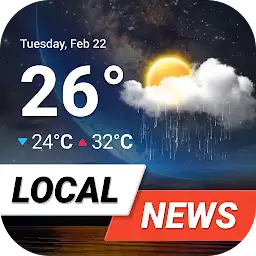 Local Weather & News - Radar — Android app icon