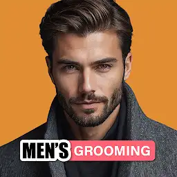Men Grooming & Skincare — Android app icon