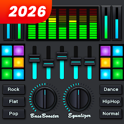 Equalizer & Bass Booster — Android app icon