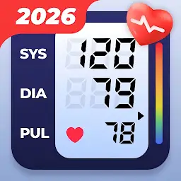 Blood Pressure App: BP Tracker — Android app icon