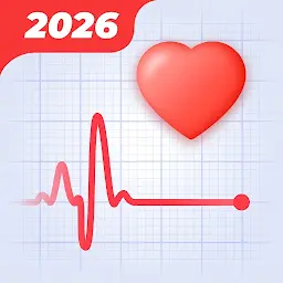 Heart Rate Monitor: Pulse — Android app icon