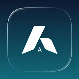 Ares Glass: Clear Icon Pack — Android app icon