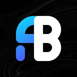 Aline Blue: linear icon pack — Android app icon
