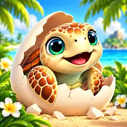 Tiny Island: Animal Puzzle — Android game icon