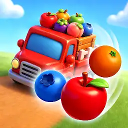 Fruit & Truck Puzzle — Android game icon
