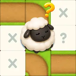 Sheep Trail Puzzle — Android game icon
