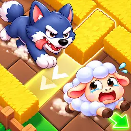 Sheep Rescue: Block Slide — Android game icon