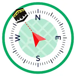 Qibla Compass: Mecca Finder — Android app icon