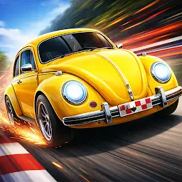 Retro Racing — Android game icon