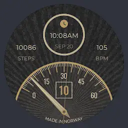 Sunrise Analog Watch Face — Android app icon
