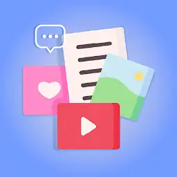 Social Content AI Maker — Android app icon