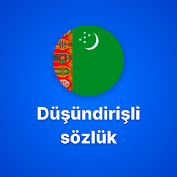 Türkmen düşündirişli sözlük — Android app icon