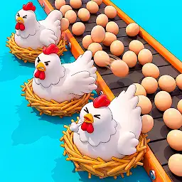 Egg Order: Factory Idle Game — Android game icon