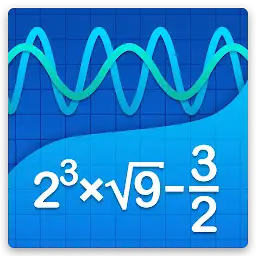 Graphing Calculator + Math — Android app icon