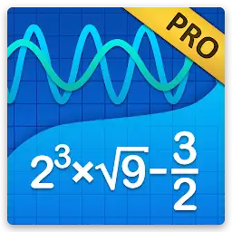 Graphing Calculator + Math PRO — Android app icon