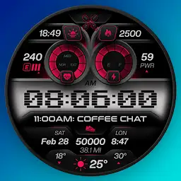 DX103 Digital Watch Face — Android app icon