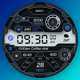 Minidrone Digital Watch Face — Android app icon