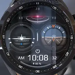 Pilot Gyroscope Watch face — Android app icon