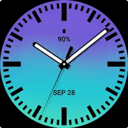 Solid Ocean Watch Face — Android app icon